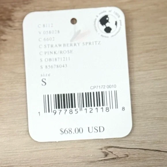 NWT Free People Cupcake Hot Pink Velvet Puff Sleeve Top - Picture 12 of 12